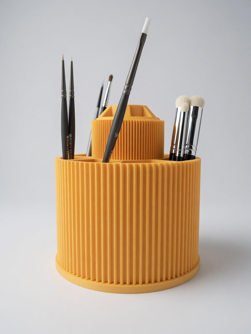 Rotating Brush Carousel — alternate view