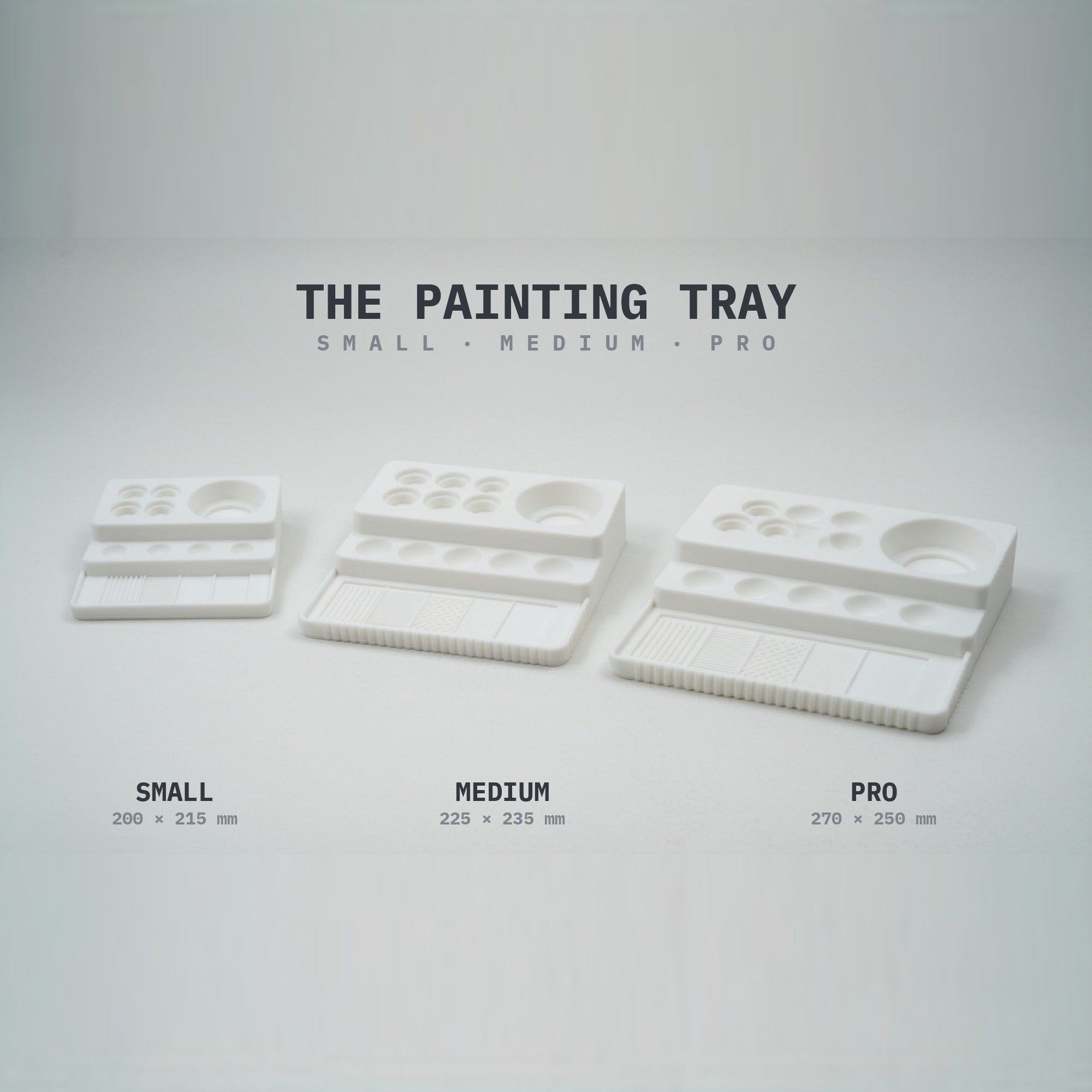 Painting Tray | All-In-One Miniature Painting Station | Water Bay, Universal Wel