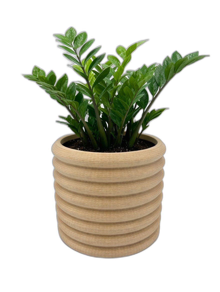 Knit Stack Desk Planter — alternate view
