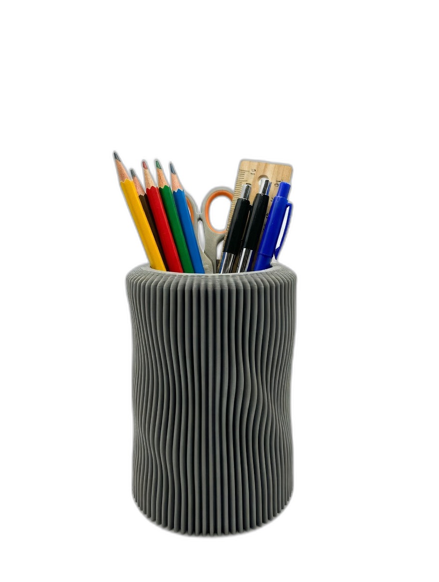 Soft Organic Pencil Holder — alternate view