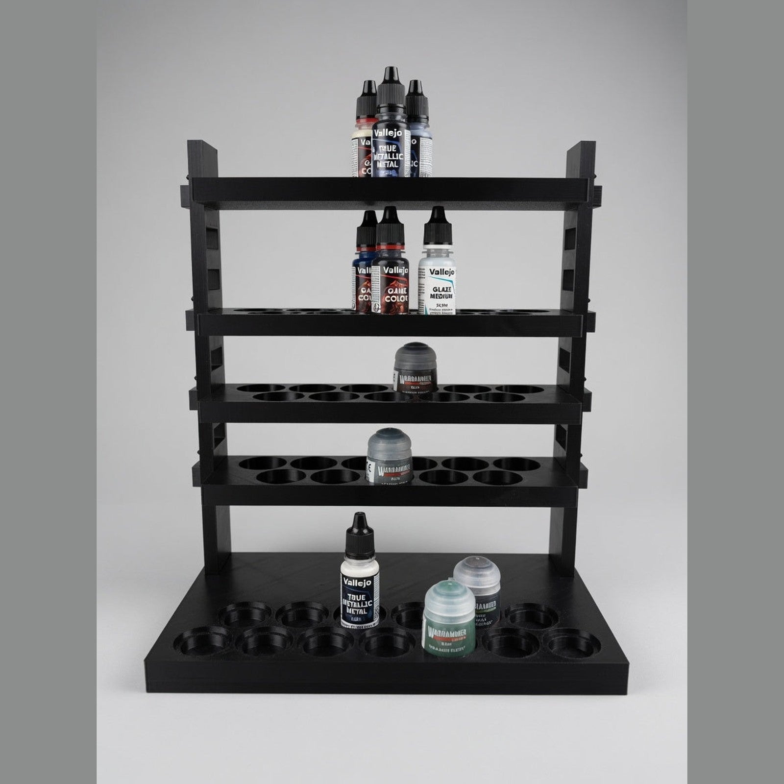 Paint Rack Gallery Ladder — STL Files for Home Printing (Digital Download)