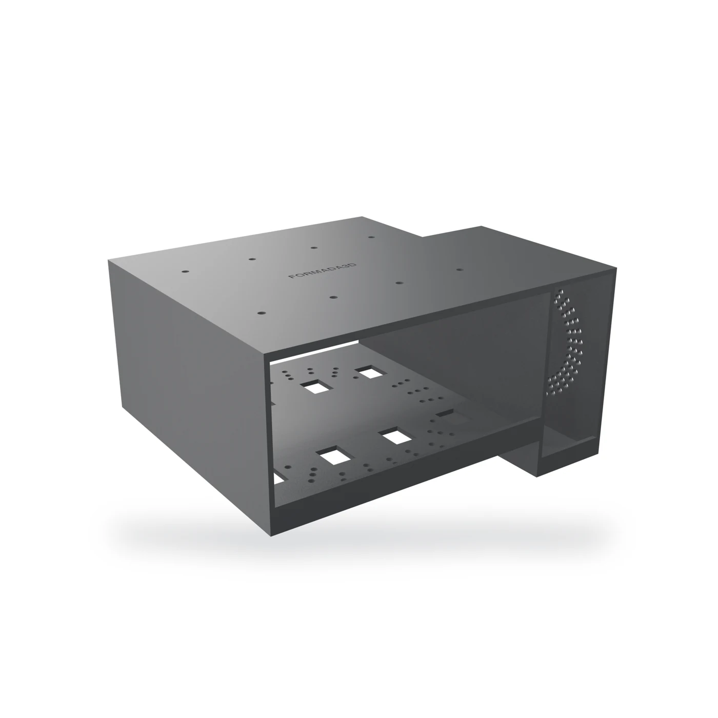Mac Mini + Studio Combo Mount — alternate view
