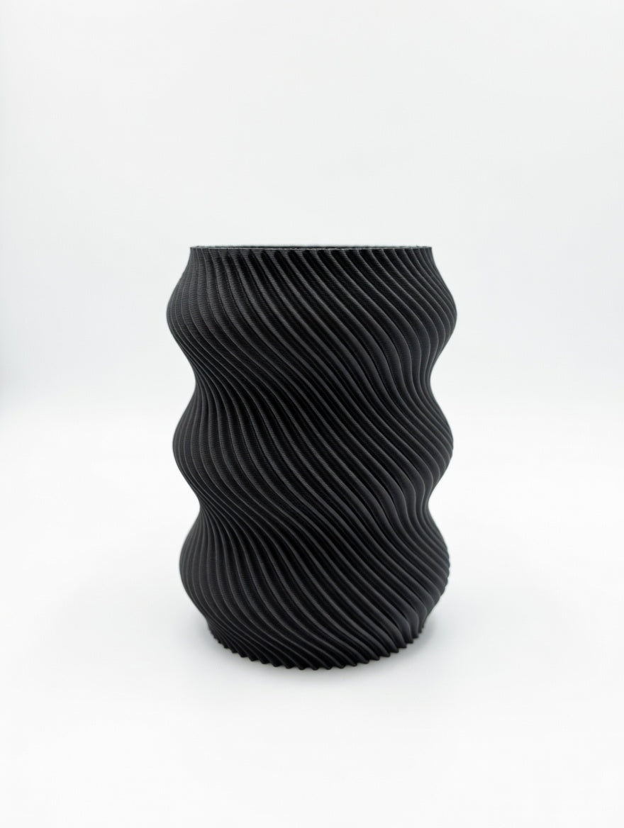 Wavy Twisted Pencil Holder — alternate view