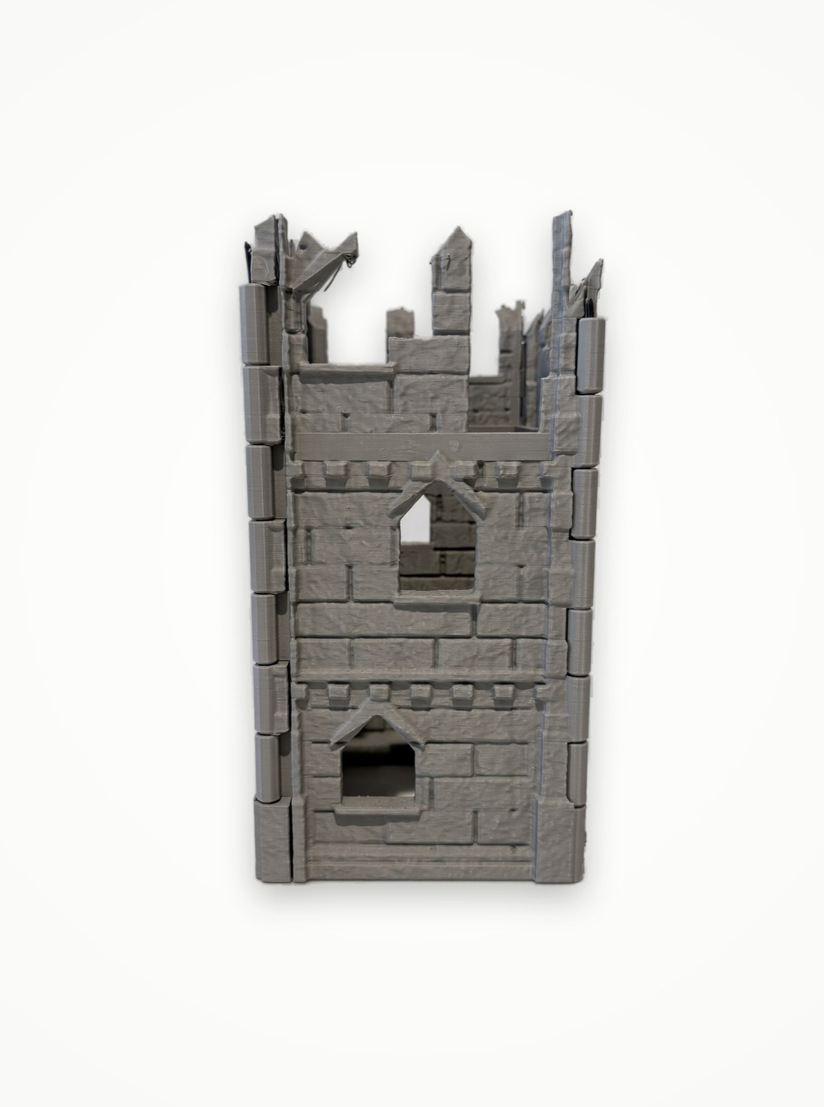 Gothic Folding Bell Tower — Tabletop Terrain (STL or Printed)