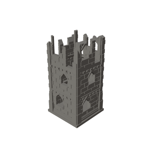 Gothic Ruins — Single Tile — alternate view