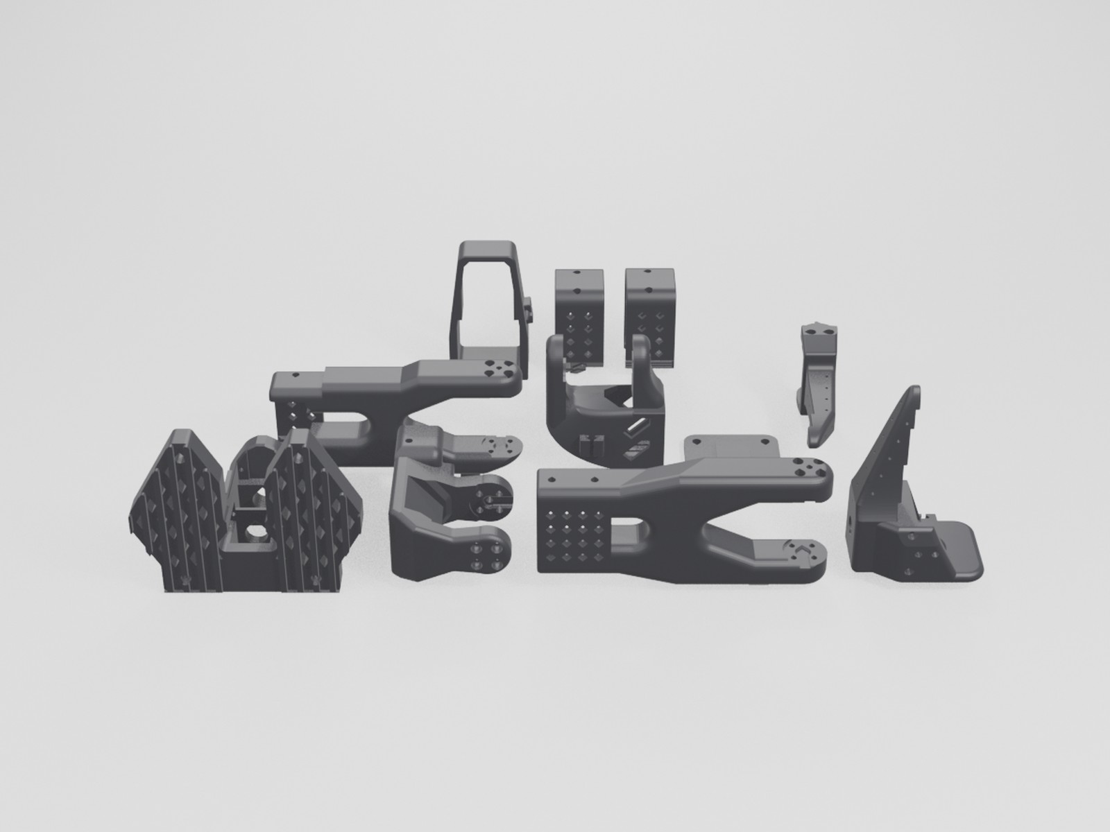 SO-101 Robot Arm Printed Parts Set — Follower, Leader or Pair (for the LeRobot open-source arm)