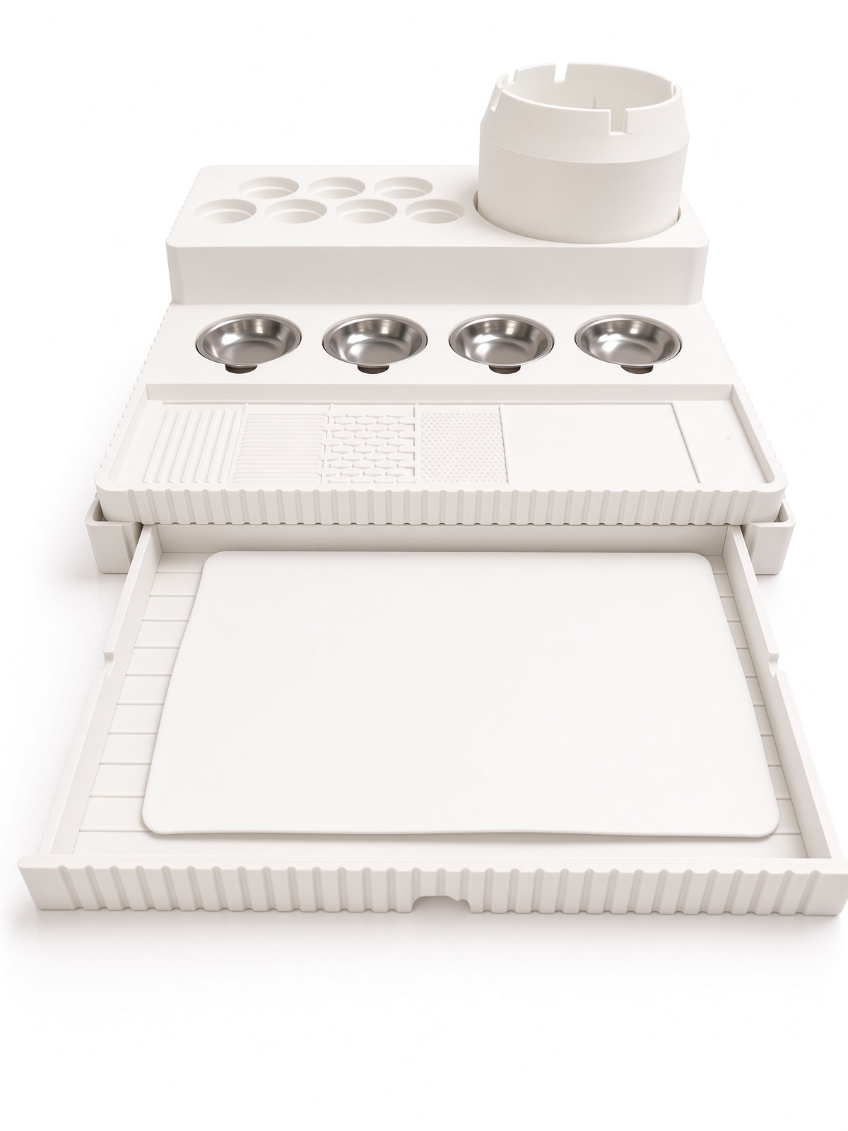 Painting Station Combo — Painting Tray Pro XL (Steel) + Wet Palette Basement